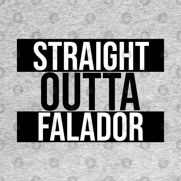 Straight Outta Falador by OSRSShirts